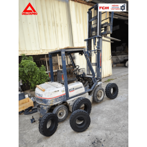 Lốp đặc Delltapro 600-9, 700-12 cho xe nâng Komatsu FD25-11 tại Hà Đông, Hà Nội